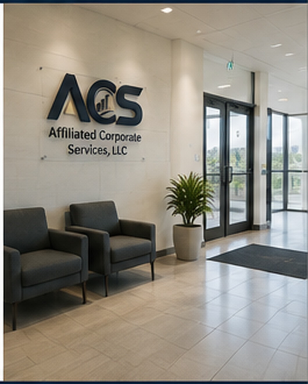 ACS office lobby representing a professional consultation environment